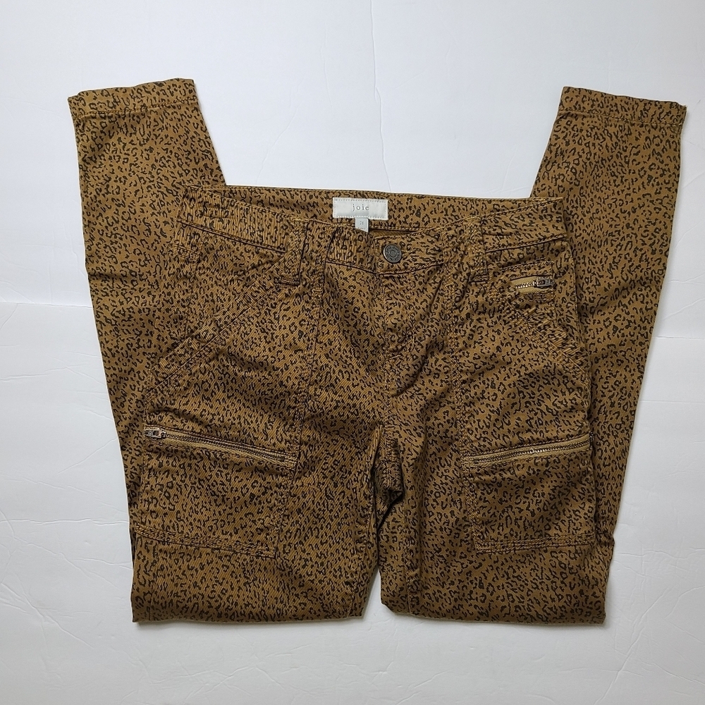 NWOT JOIE cheetah print skinny jeans - Picture 4 of 6